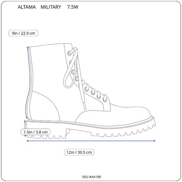 Altama Intermediate Cold Wet Boots with Removable Liner - Size 7.5 W 11461B NWTS - Picture 5 of 14
